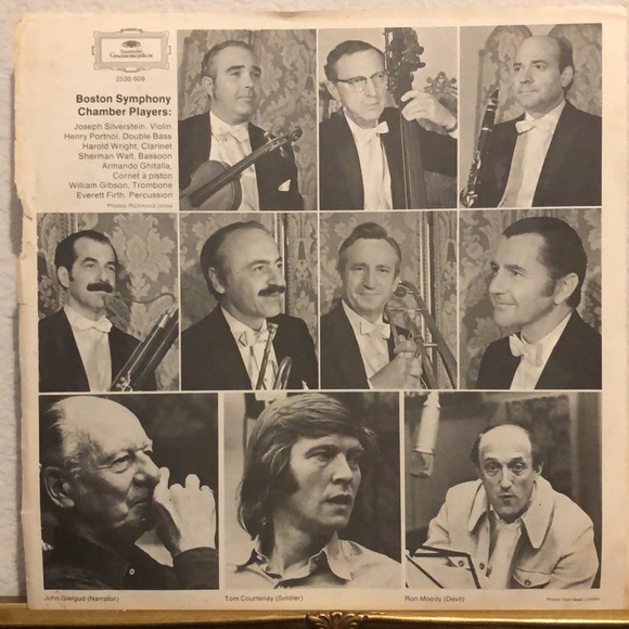 Stravinsky L' Histoire Du Soldat Performed by Boston Symphony Chamber Vinyl Lp - Picture 4 of 6